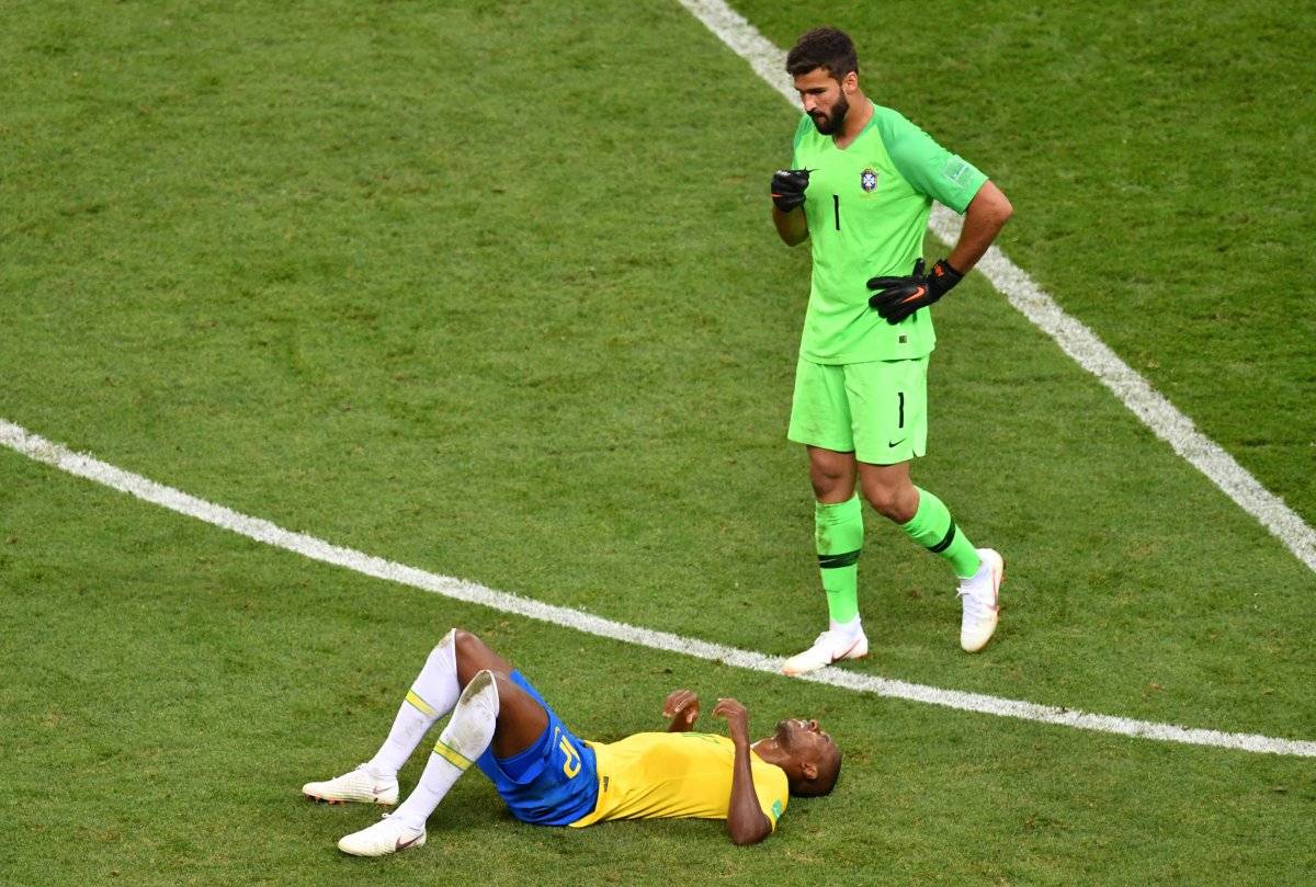 Fernandinho lamentó la eliminación.