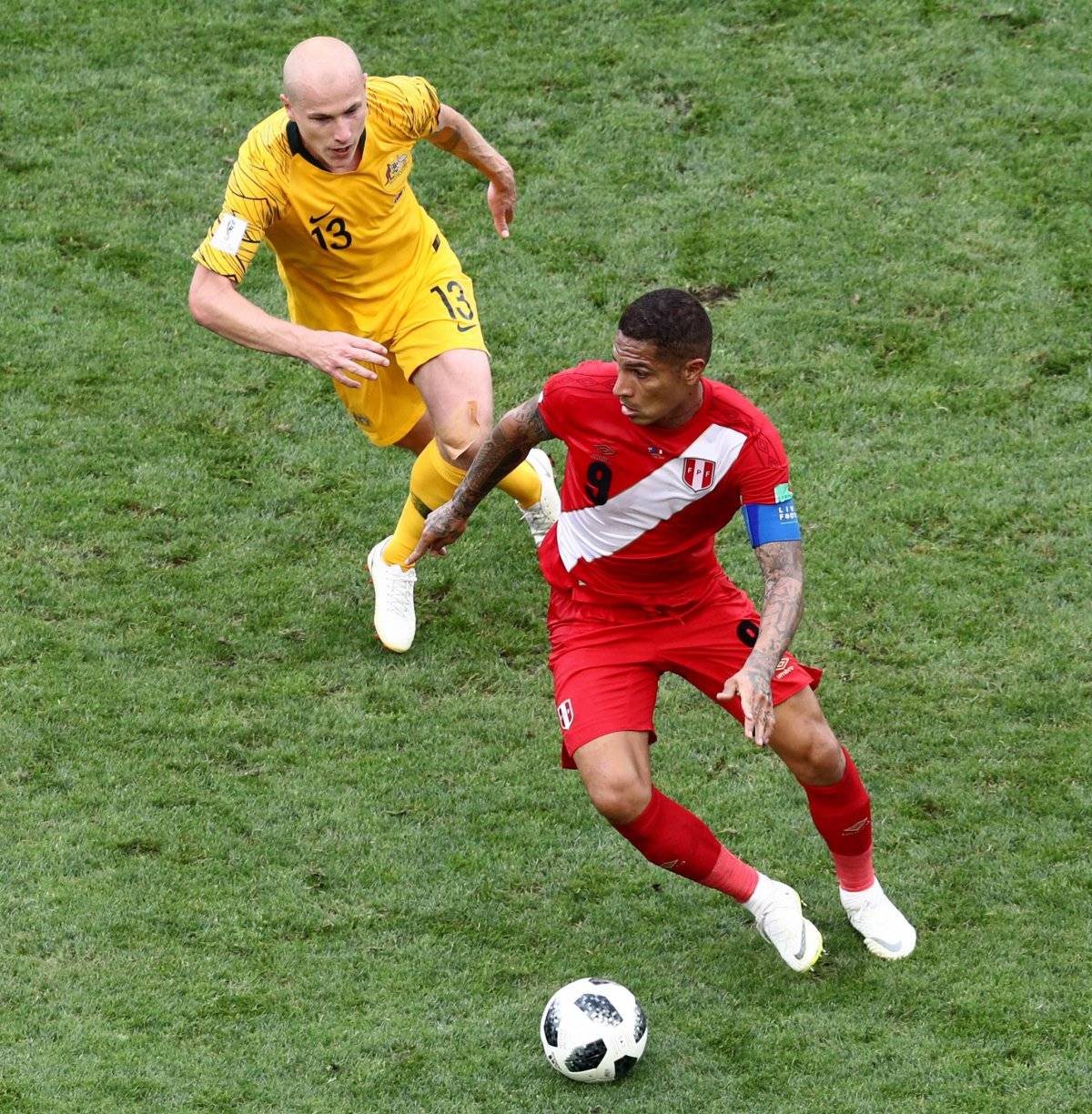 Paolo Guerrero no pudo ayuar a su selección a clasificar