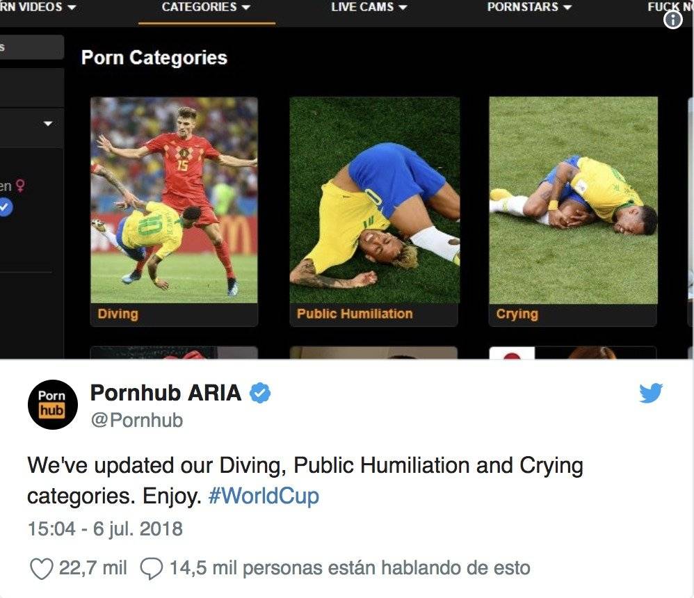 Página oficial Pornhub