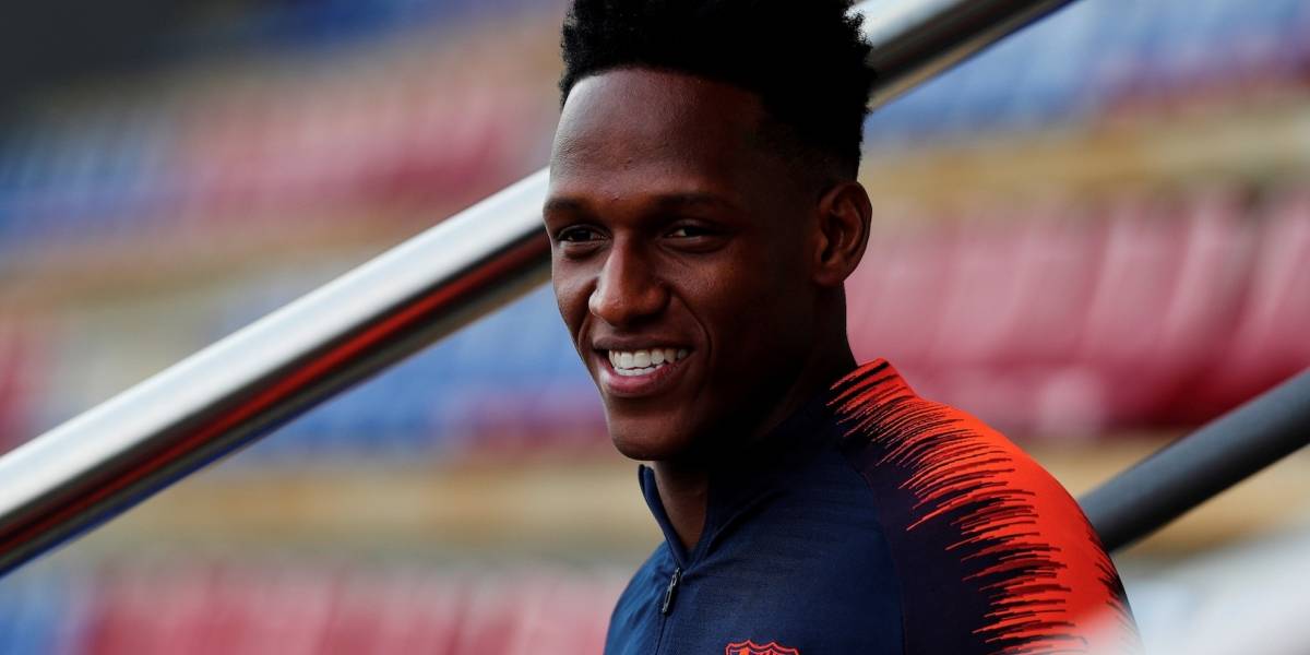 Yerry Mina recibió una importante noticia por parte del Barcelona