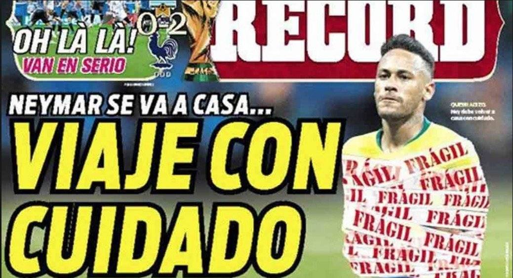 Rusia 2018: En México se burlaron de Neymar tras la eliminación de Brasil
