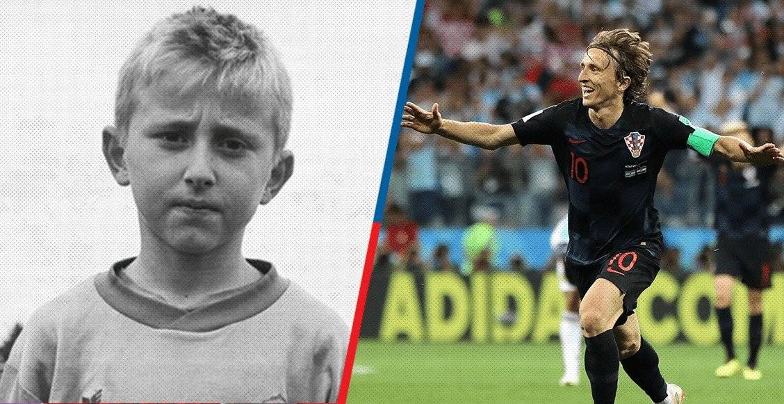 Modric es el capitán de la seleccióin de Croacia
