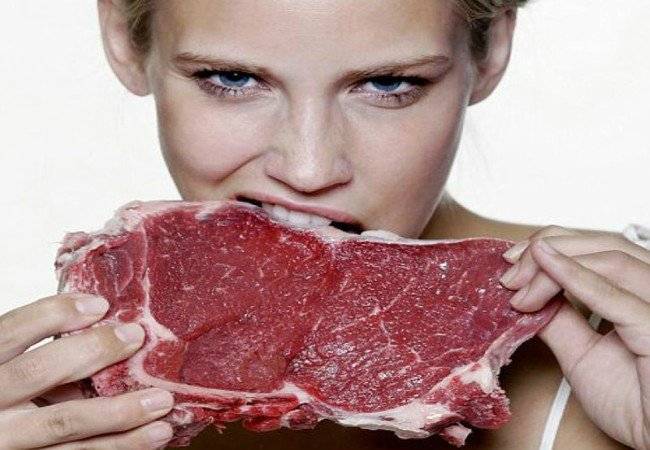 Ingesta de carnes rojas