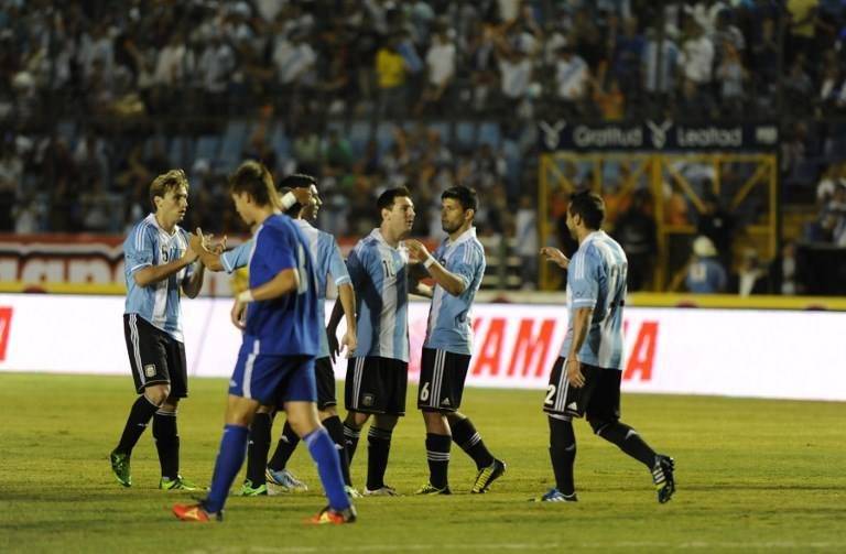 Argentina derrotó a Guatemala en el Doroteo Guamuch Flores