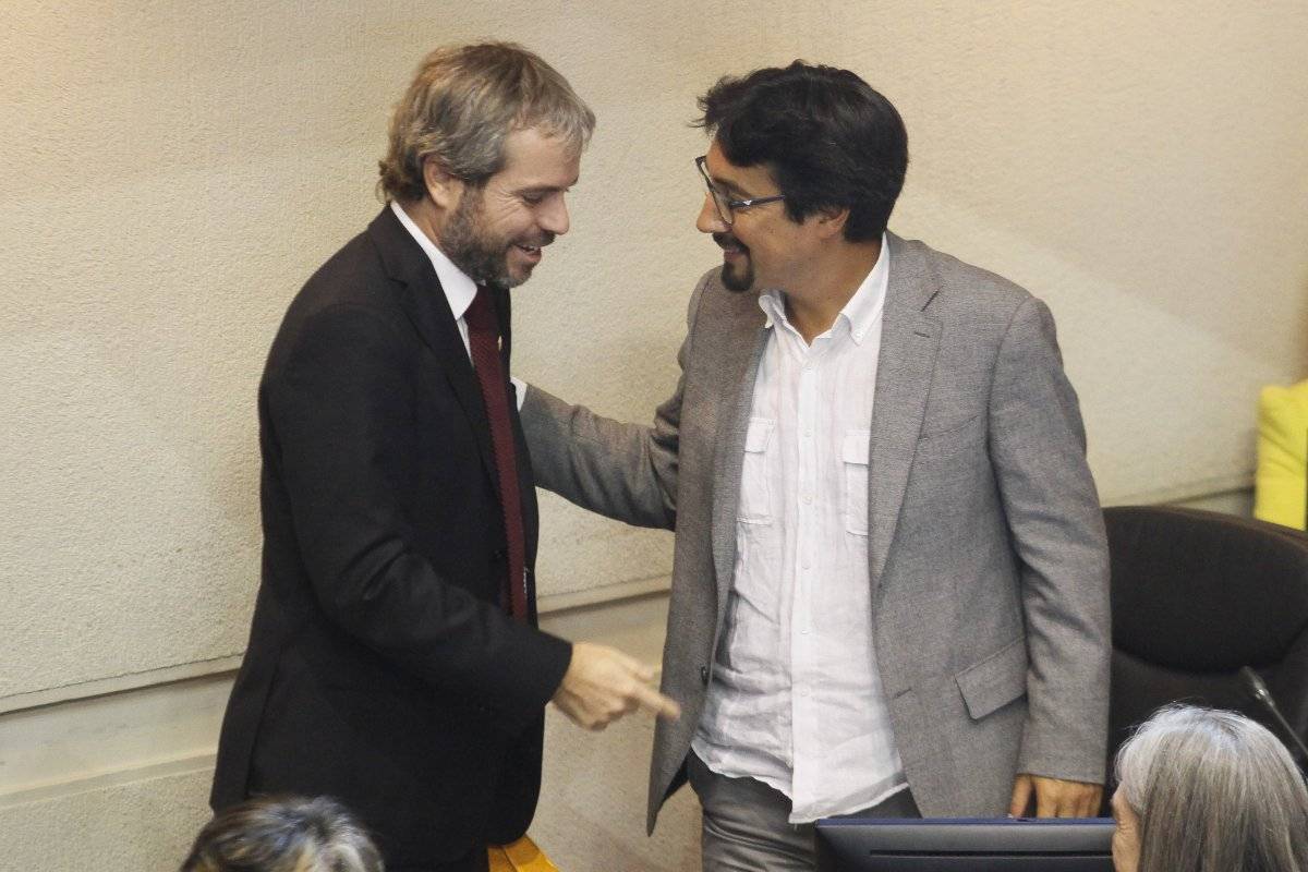 Gonzalo Blumel y Juan Carlos Latorre