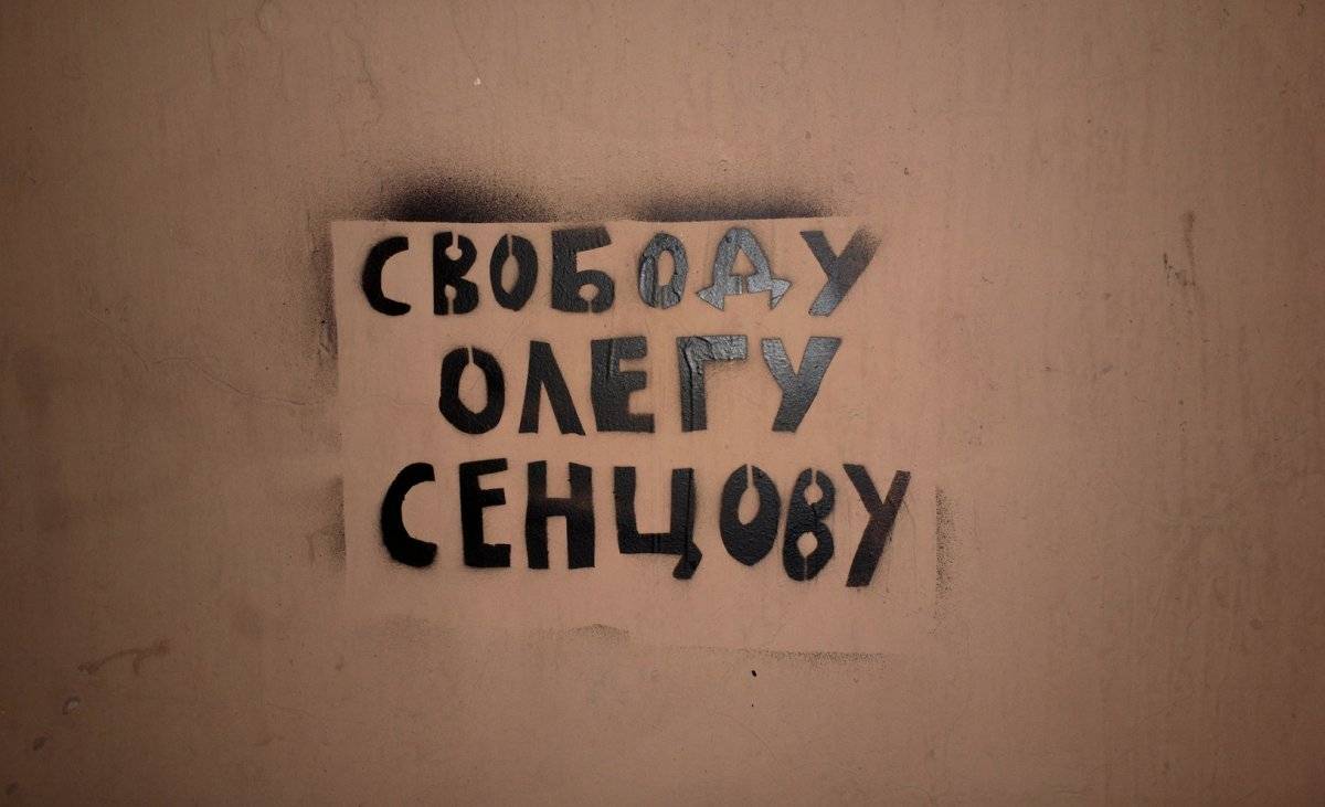 Apoyo a Oleg Sentsov