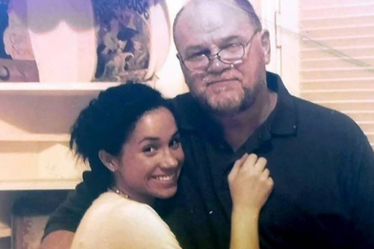 Meghan Markle e o pai, Thomas Markle