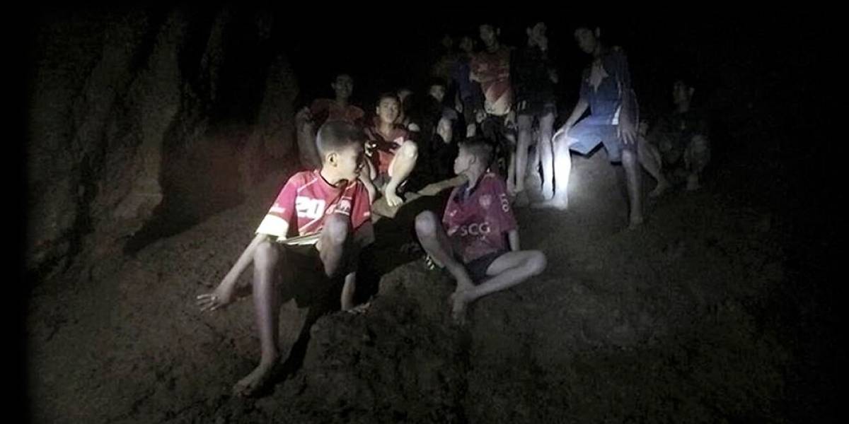 Imagen: Representación sobre el rescate de los niños en Tailandia oculta un gran simbolismo