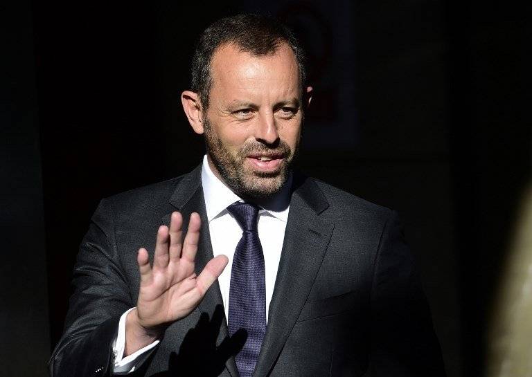 El expresidente del FC Barcelona, Sandro Rosell