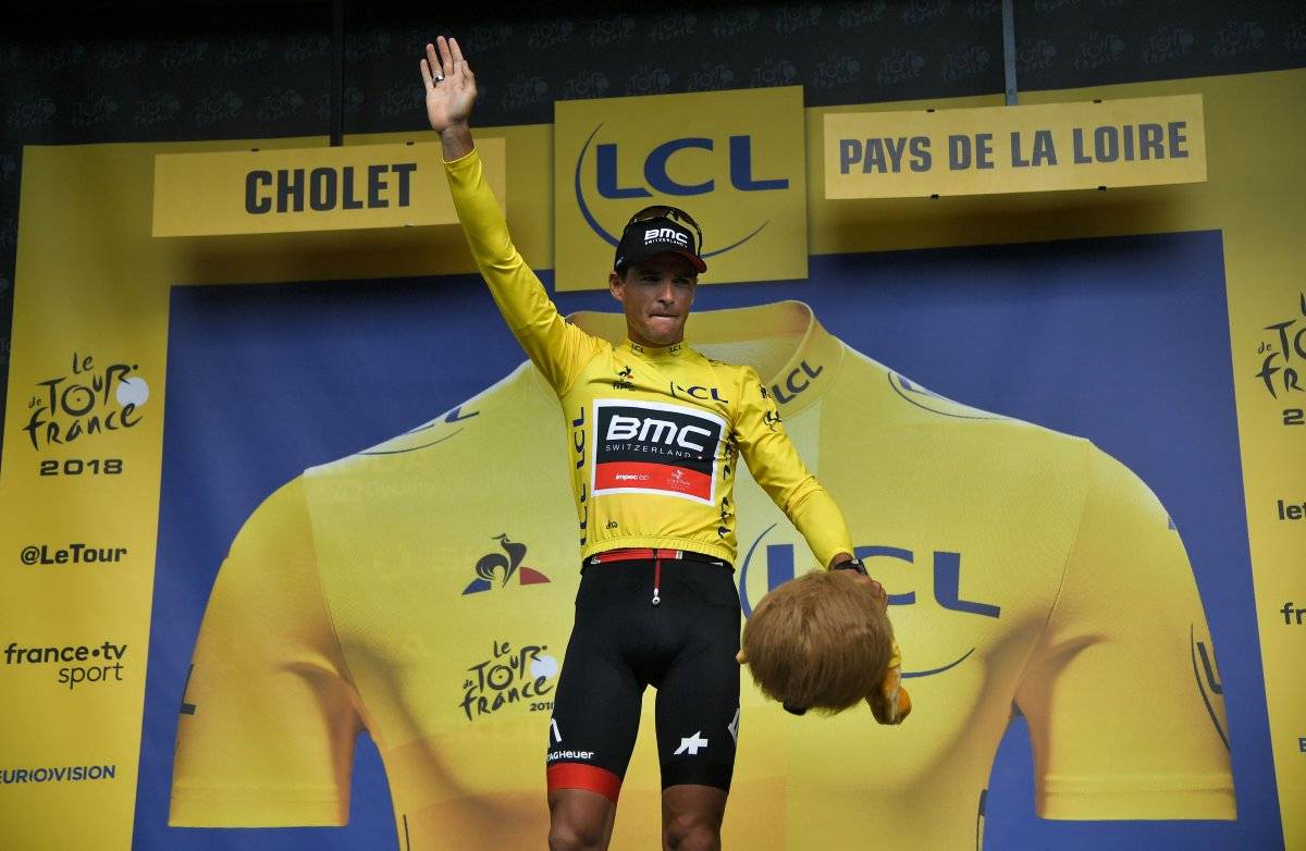 Van Avermaet en el podio