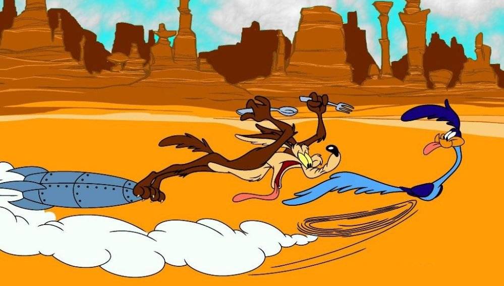 coyote y correcaminos
