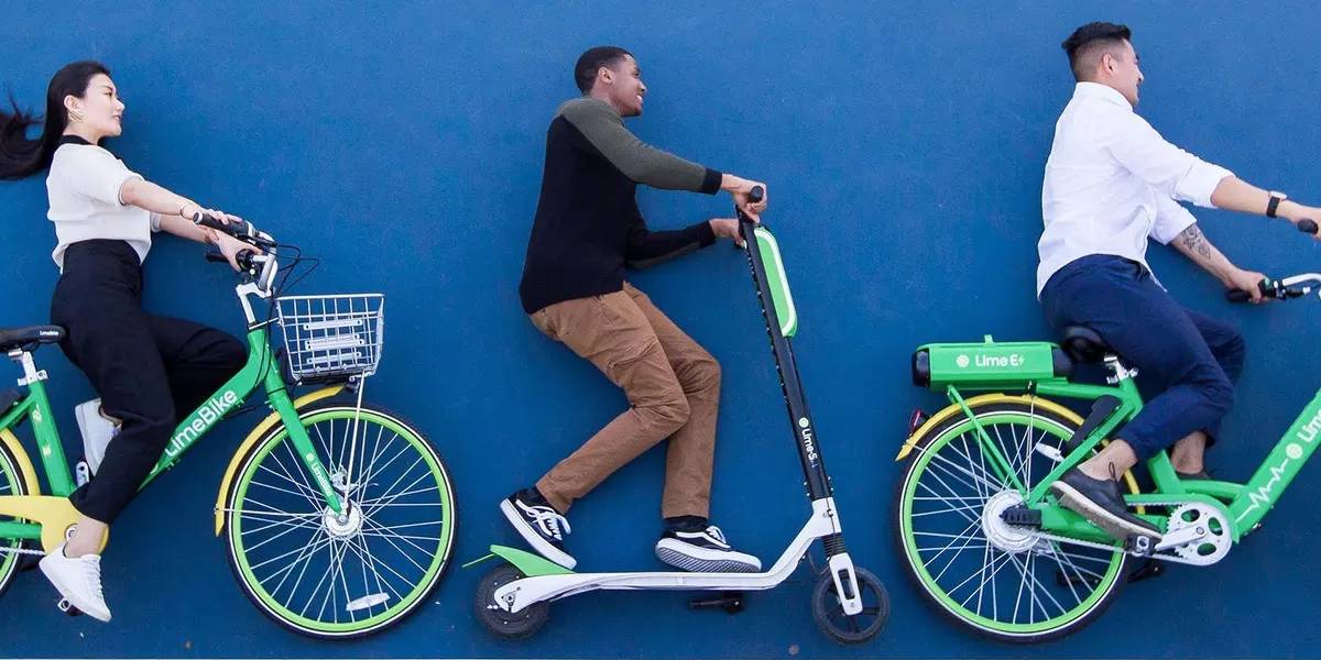Uber invierte en Lime para rentar scooters y bicicletas