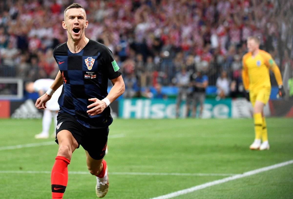 Perisic puso el empate para Croacia.