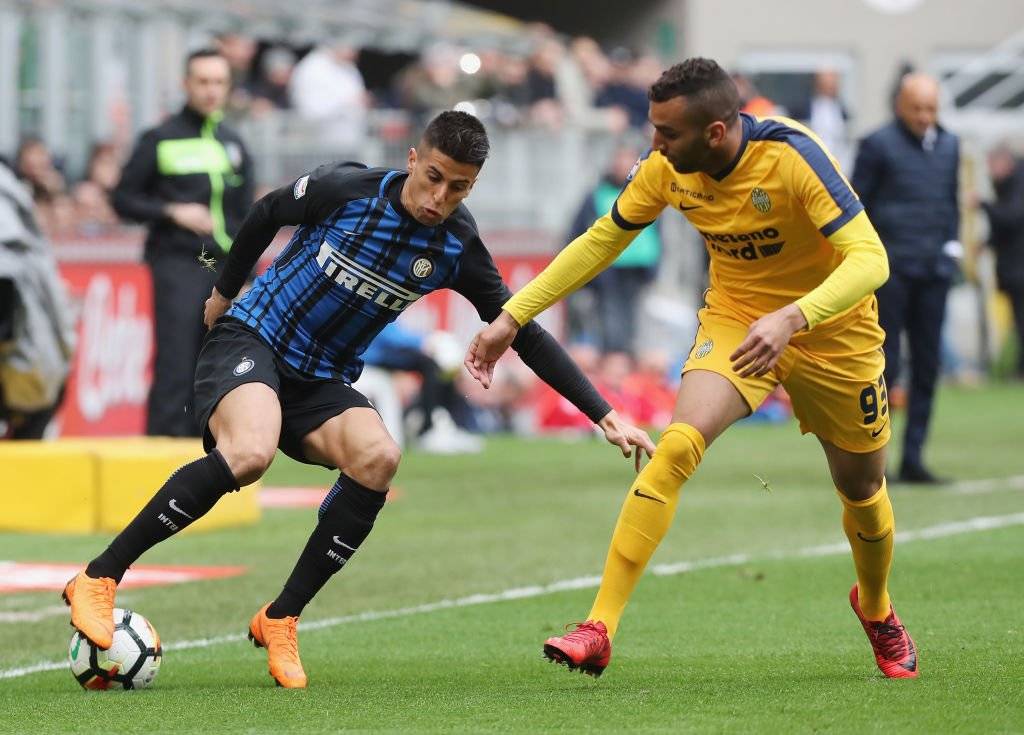 El portugués Joao Cancelo, que jugó en el Inter de Milán durante la última temporada, será el nuevo lateral derecho de la Juventus / Foto: Getty Images