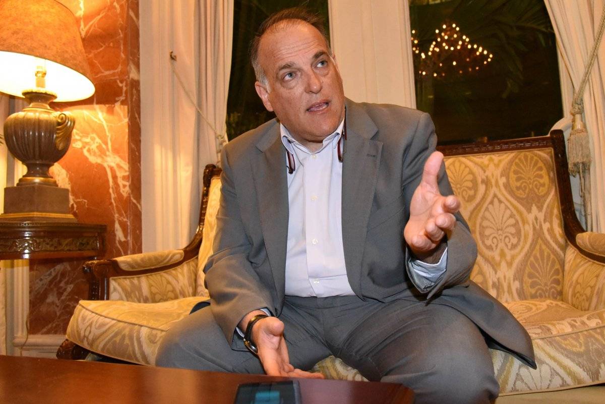 Javier Tebas presidente de la Liga