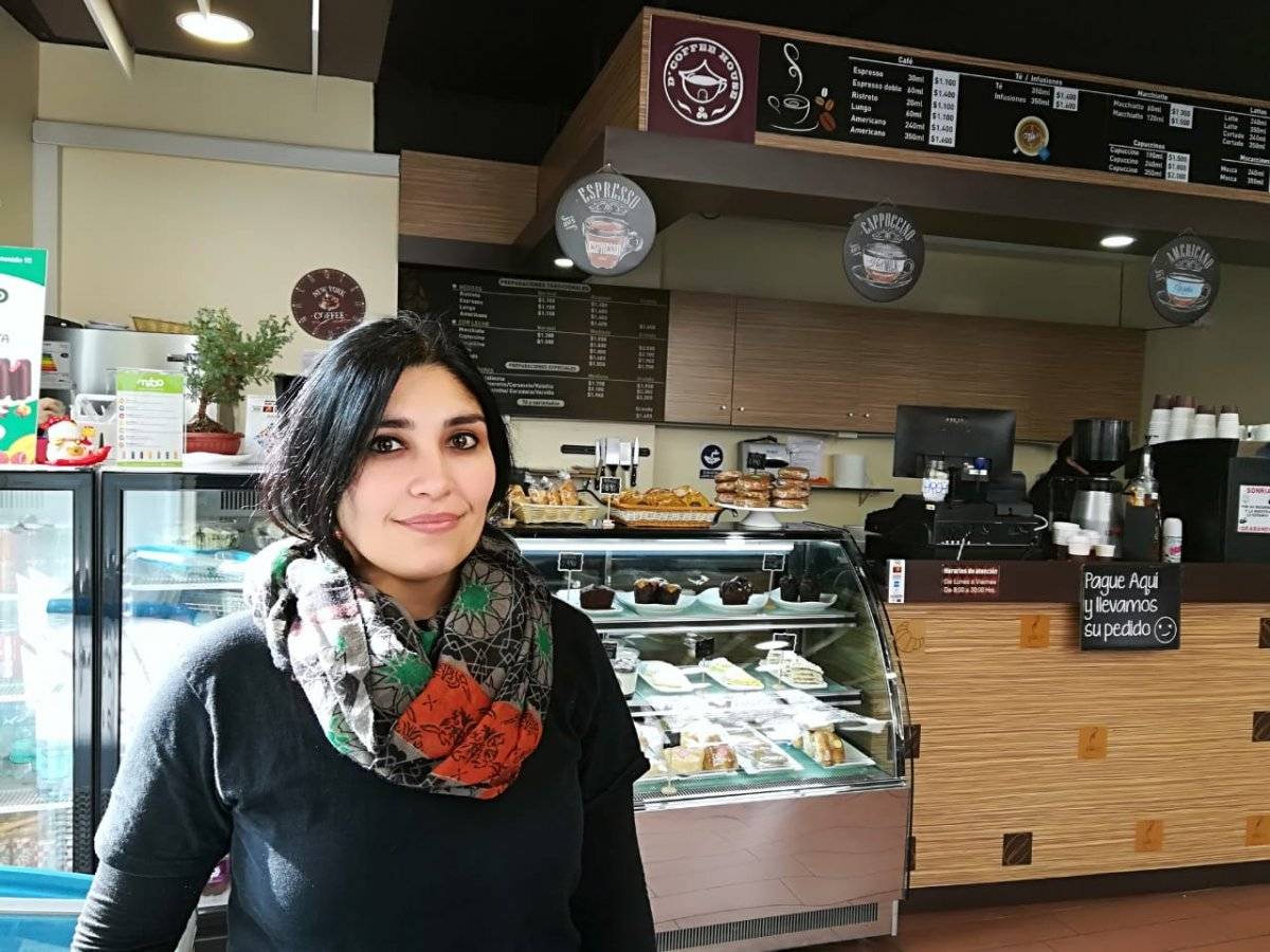 Jocelyn Miranda (31) afirma que sus ventas disminuyeron en 60%
