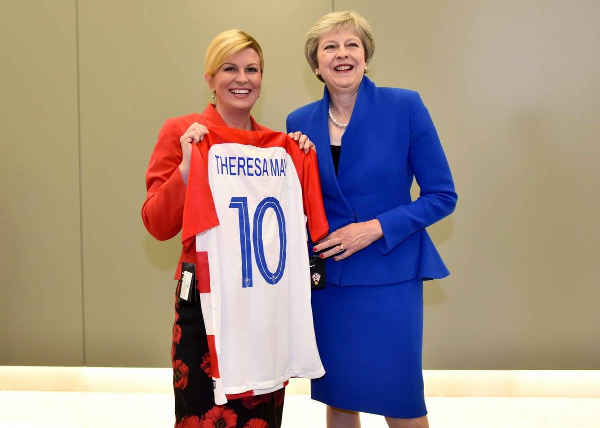 May recibió la camisola 10 de Croacia