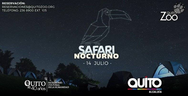Vacaciones en Quito: Habrá Safari Nocturno Zoológico de Guayllabamba