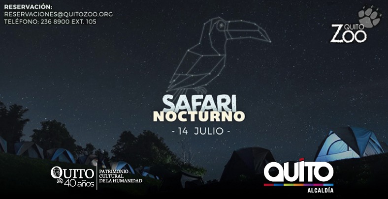 Vacaciones en Quito: Habrá Safari Nocturno Zoológico de Guayllabamba