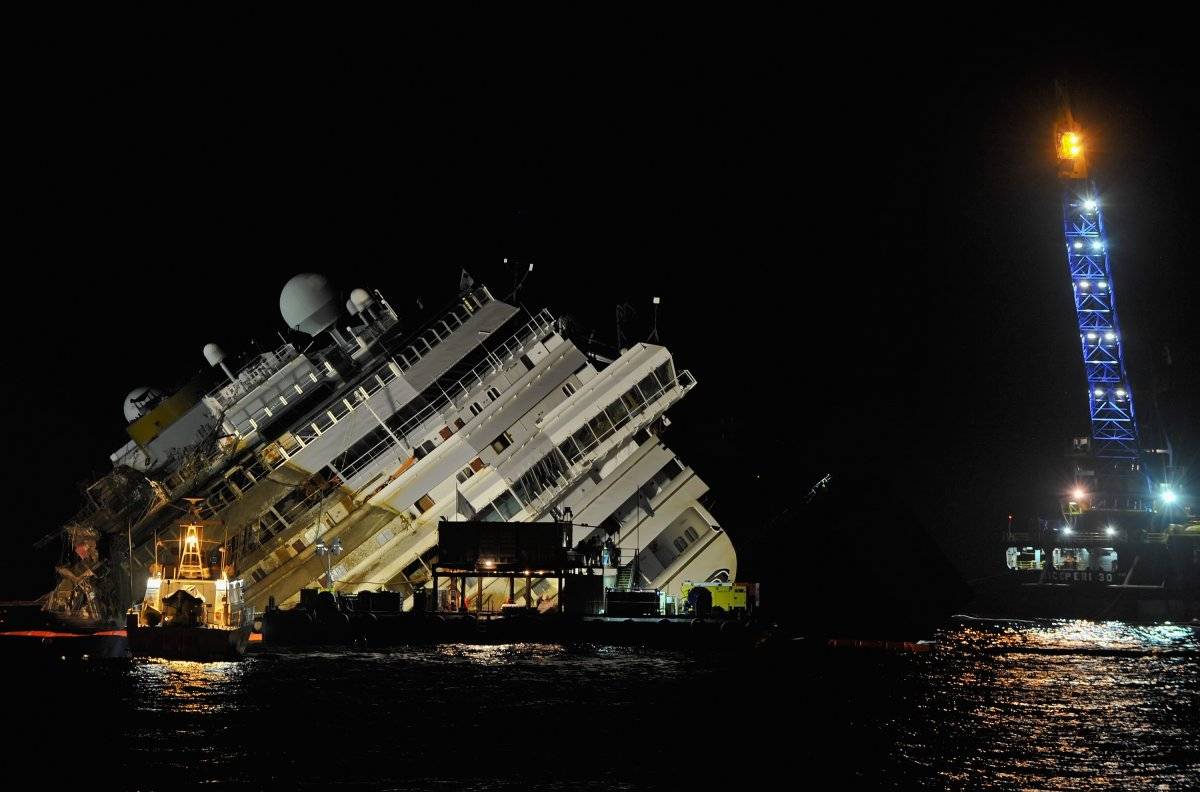 Costa Concordia viernes 13