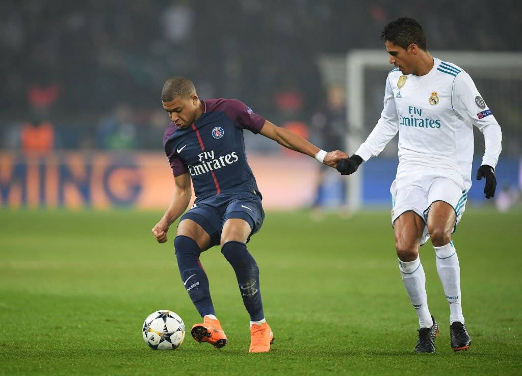 Mbappé y Varane
