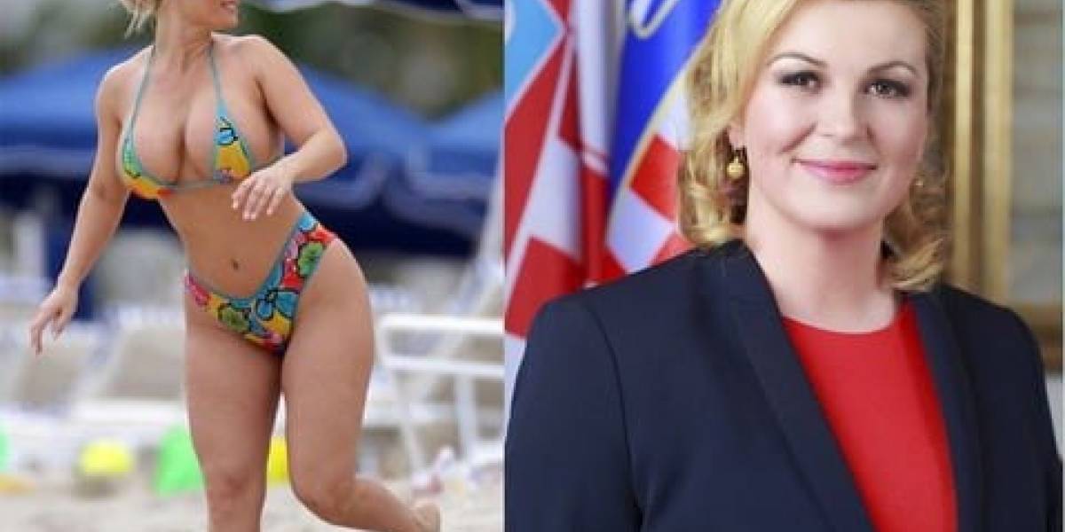 La verdadera historia tras las candentes fotos de la presidenta de Croacia
