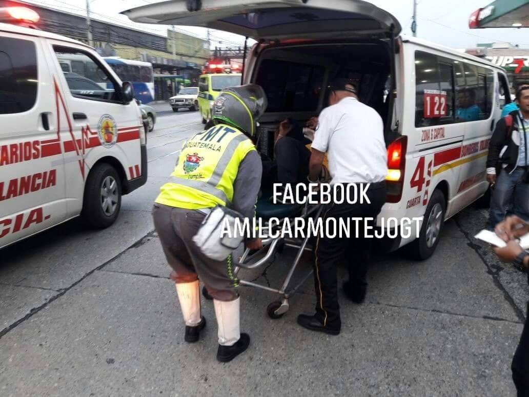 ataque armado contra bus en la zona 6