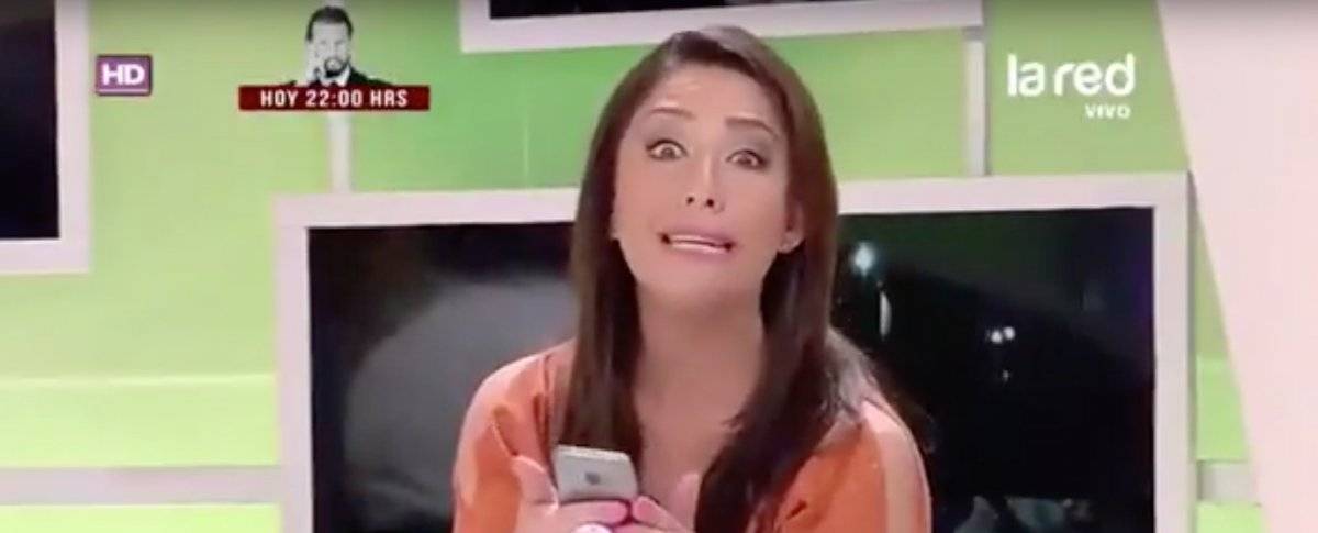 presentadora cae en broma de gemidos en vivo