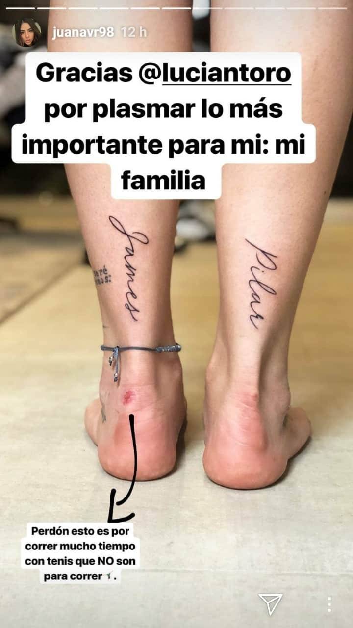 Juana Valentina, hermana de James