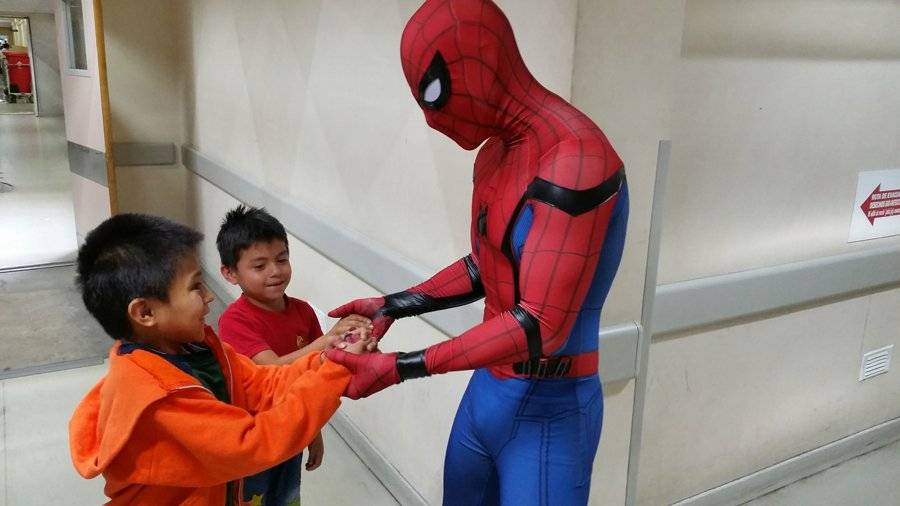 Hombre Araña en Guatemala