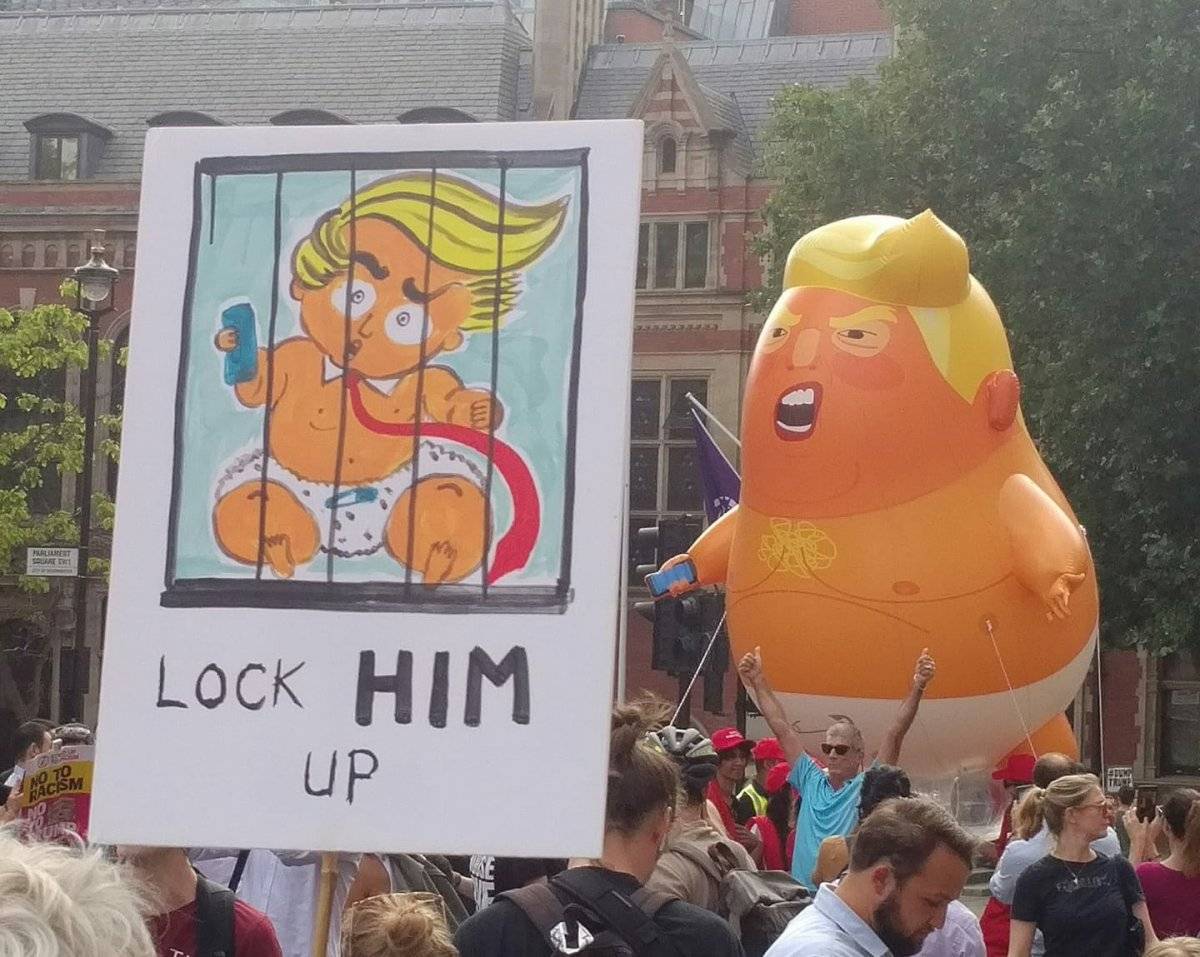 protestas Trump
