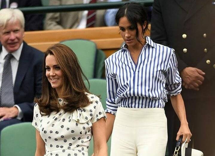 Duquesa de Cambridge, Kate Middletlon y la duquesa de Sussex, Meghan Markle