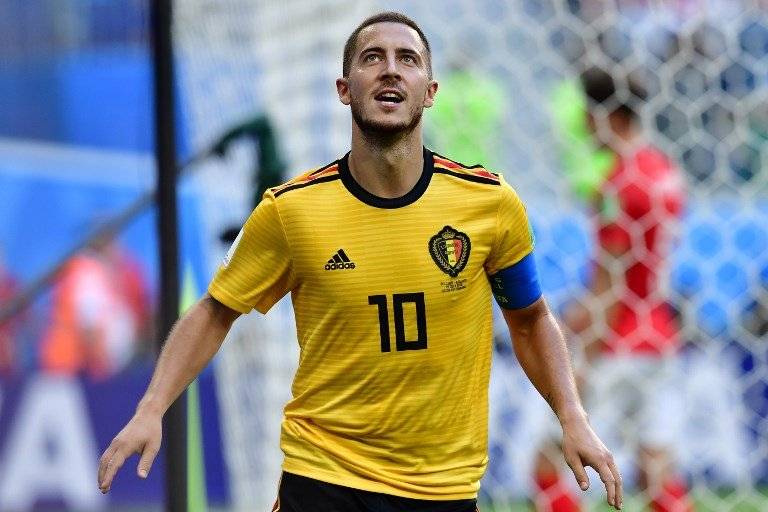 Hazard consiguió un nuevo tanto con la selección belga