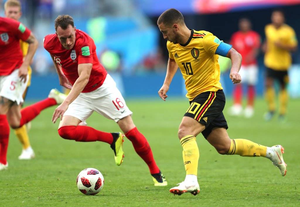 Hazard comandó el triunfo de Bélgica sobre Inglaterra / Foto: Getty Images