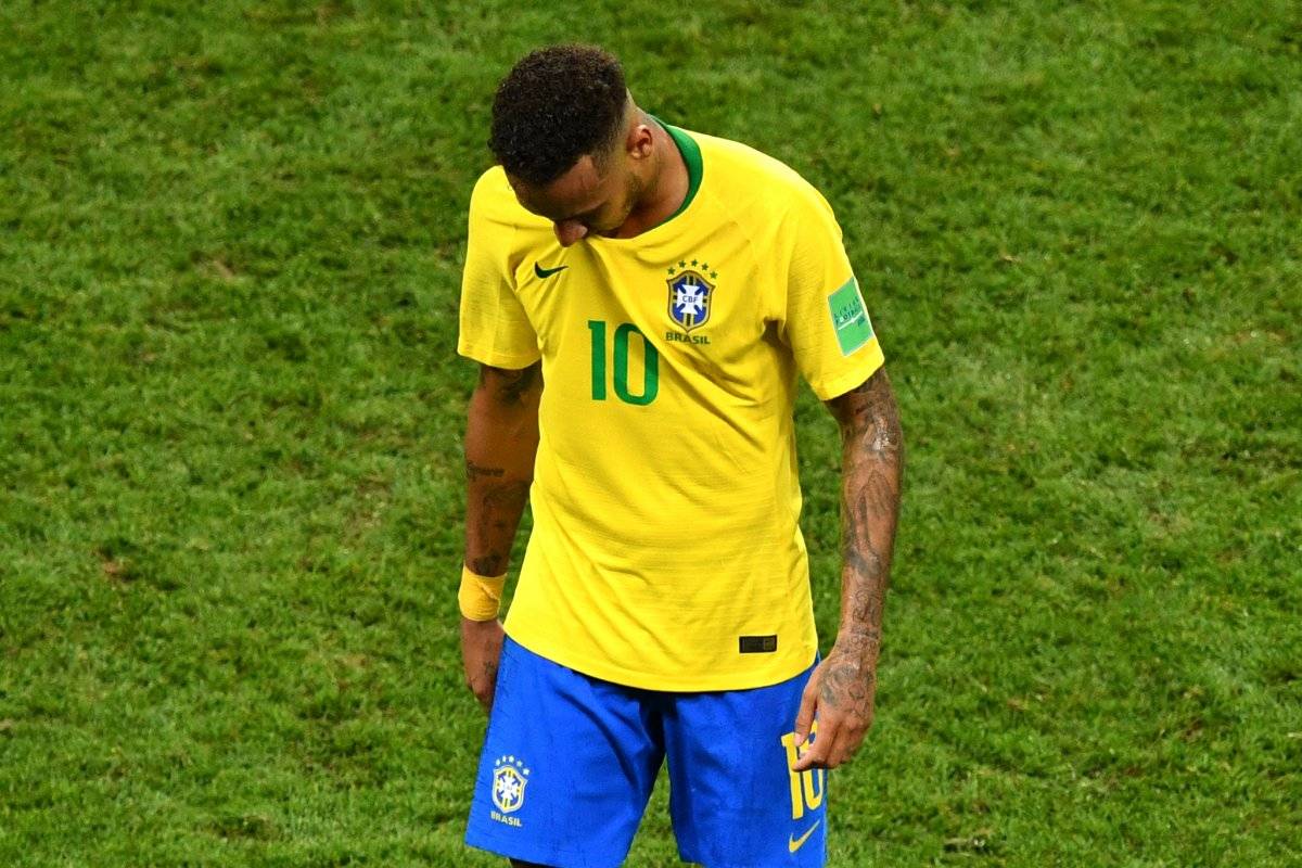 Neymar no brilló en el Mundial de Rusia