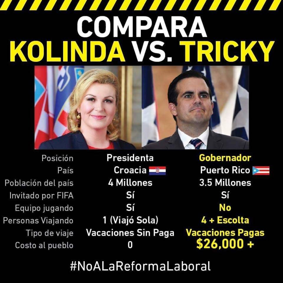 Ricardo Rosselló y Kolinda Grabar