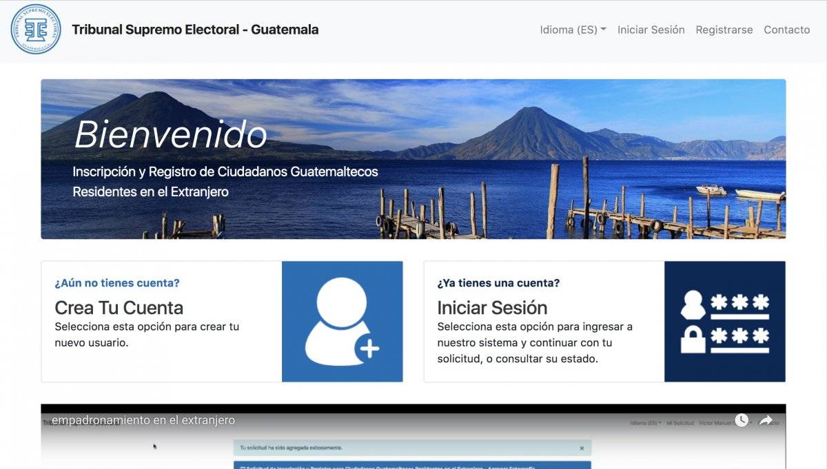 Empadronamiento TSE