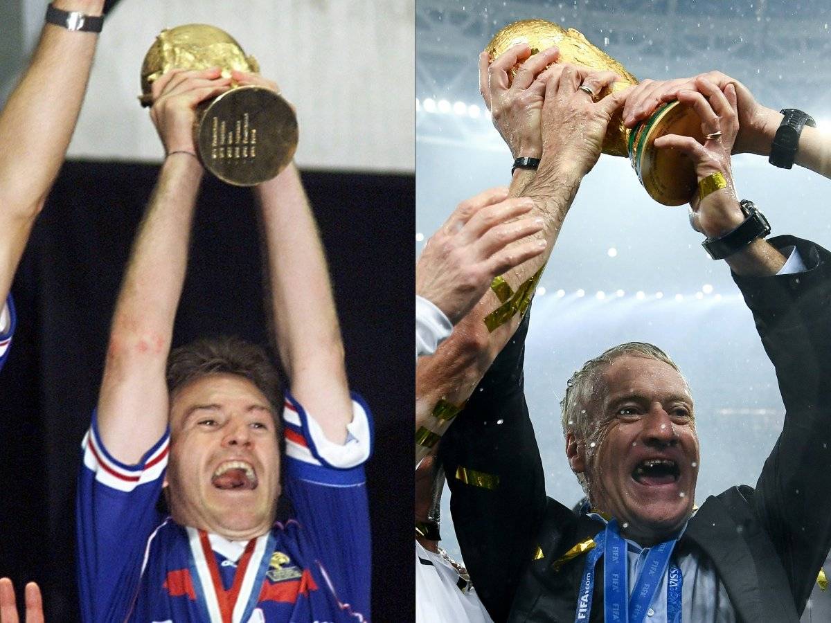 Deschamps triunfó en 1998 y ahora en Rusia 2018