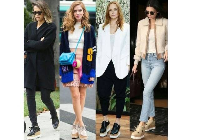 Zapatos flatform