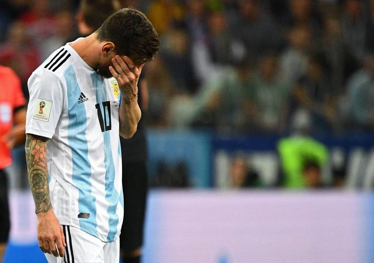 Lionel Messi quedó en deuda en el Mundial.