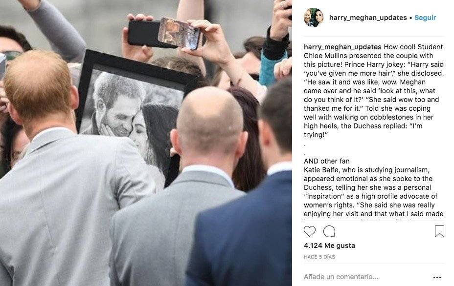 El regalo que Meghan y Harry recibieron durante su visita a Irlanda
