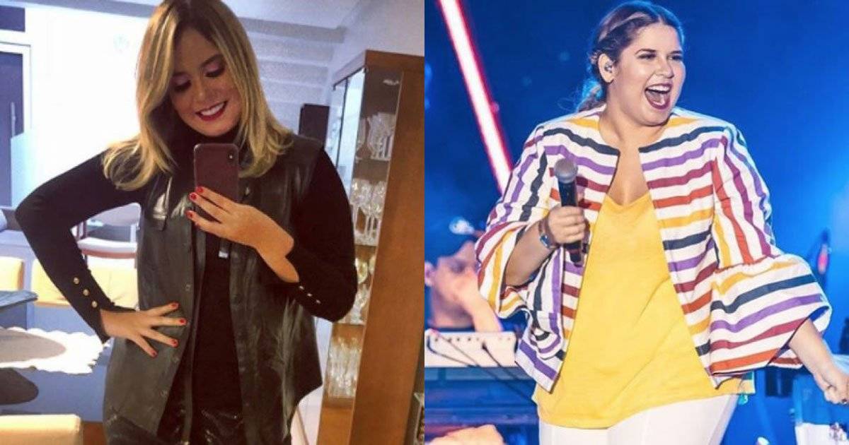 Marilia Mendonça antes e depois