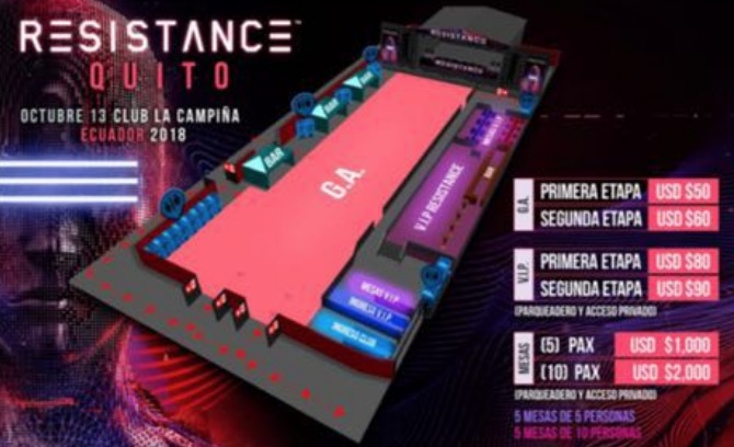 Ultra Music Festival-Resistance llega por primera vez a Ecuador