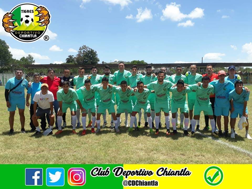 Chiantla en su partido de presentación
