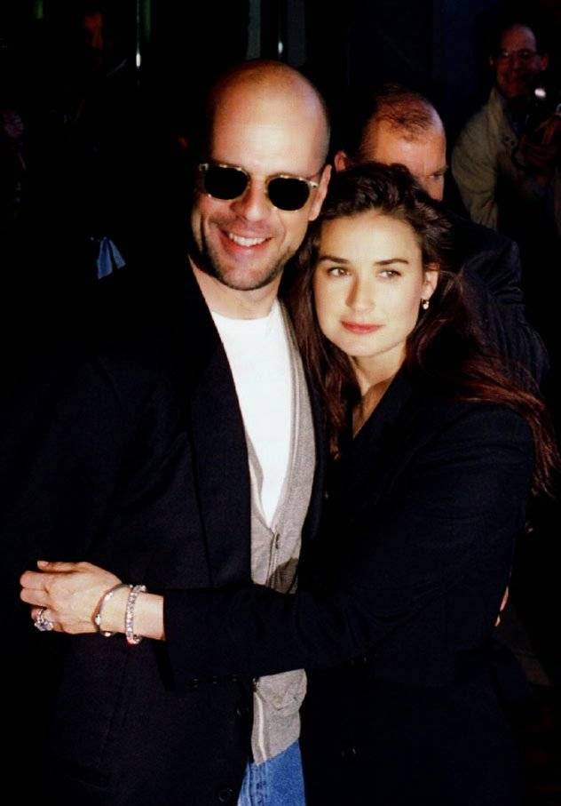 Demi Moore y Bruce Willis