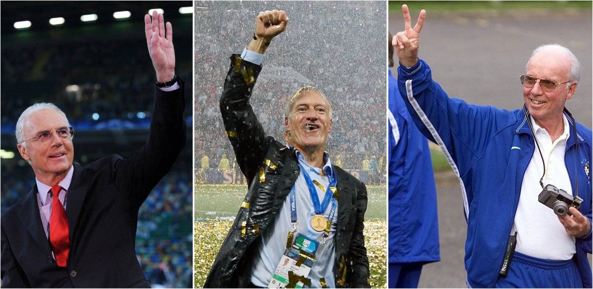 Los tres personajes que ganaron un Mundial como jugador y técnico