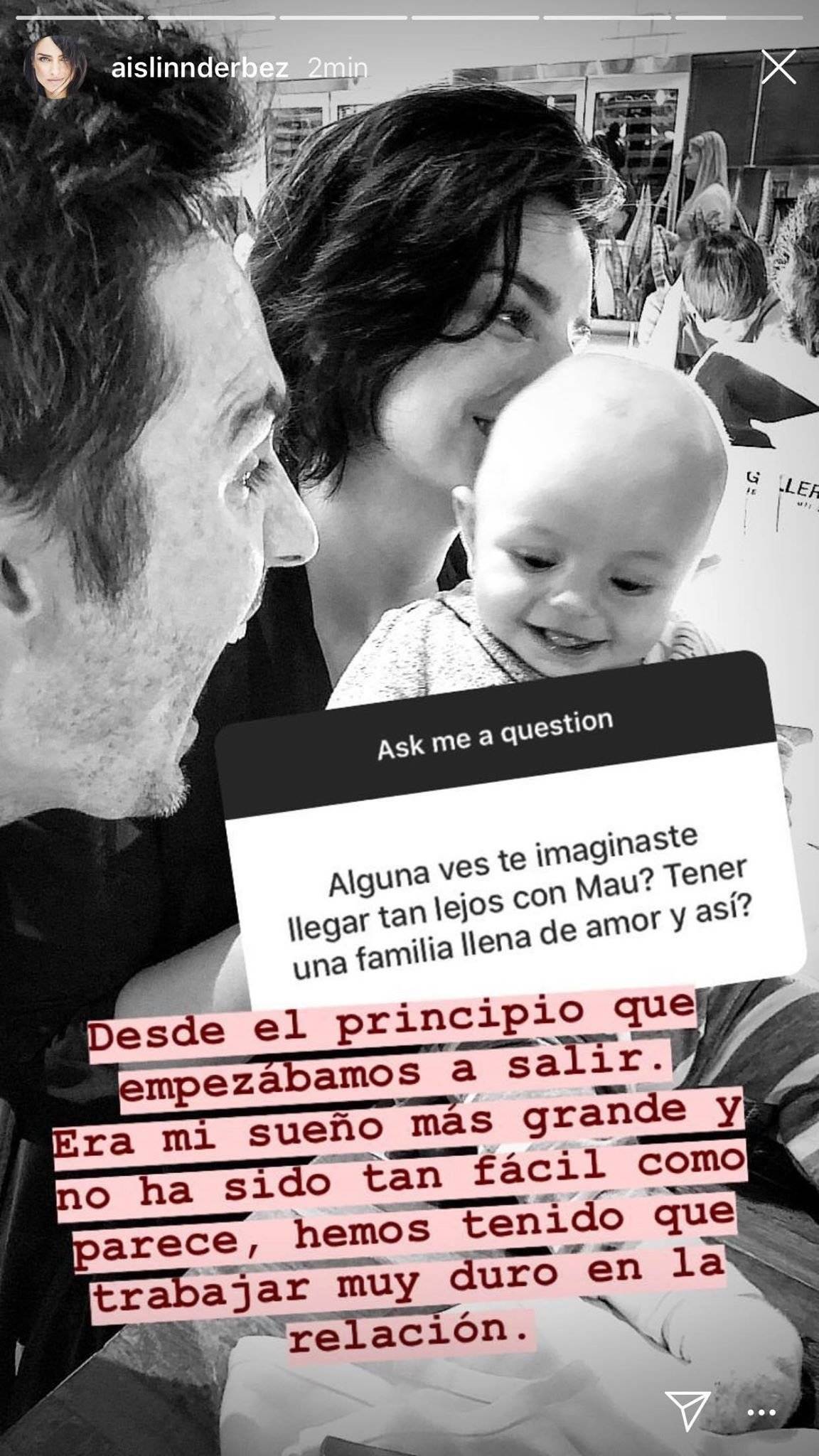 Aislinn Derbez y Mauricio Ochmann