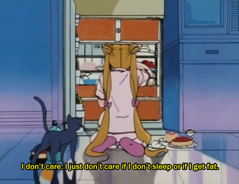 sailor moon dormida