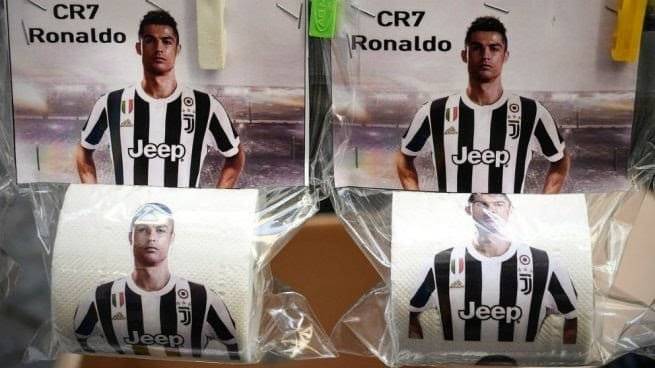 El papel higiénico con la imagen de Cristiano