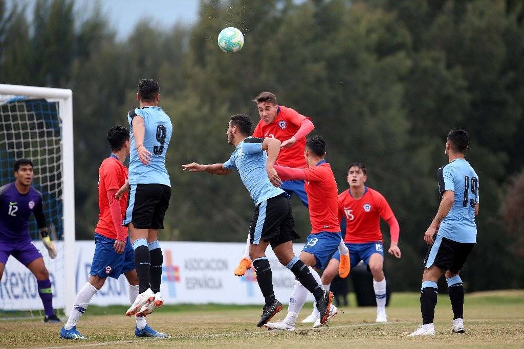 Diego Valencia aparece como uno de los fijos de la UC en la Roja Sub 20 de Héctor Robles / Foto: Carlos Parra - ANFP